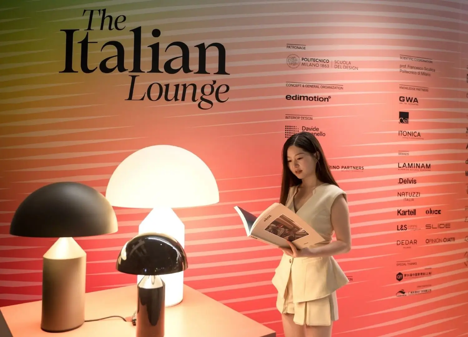 The Italian Lounge at CIFF Shangai 2025 - ©Edimotion