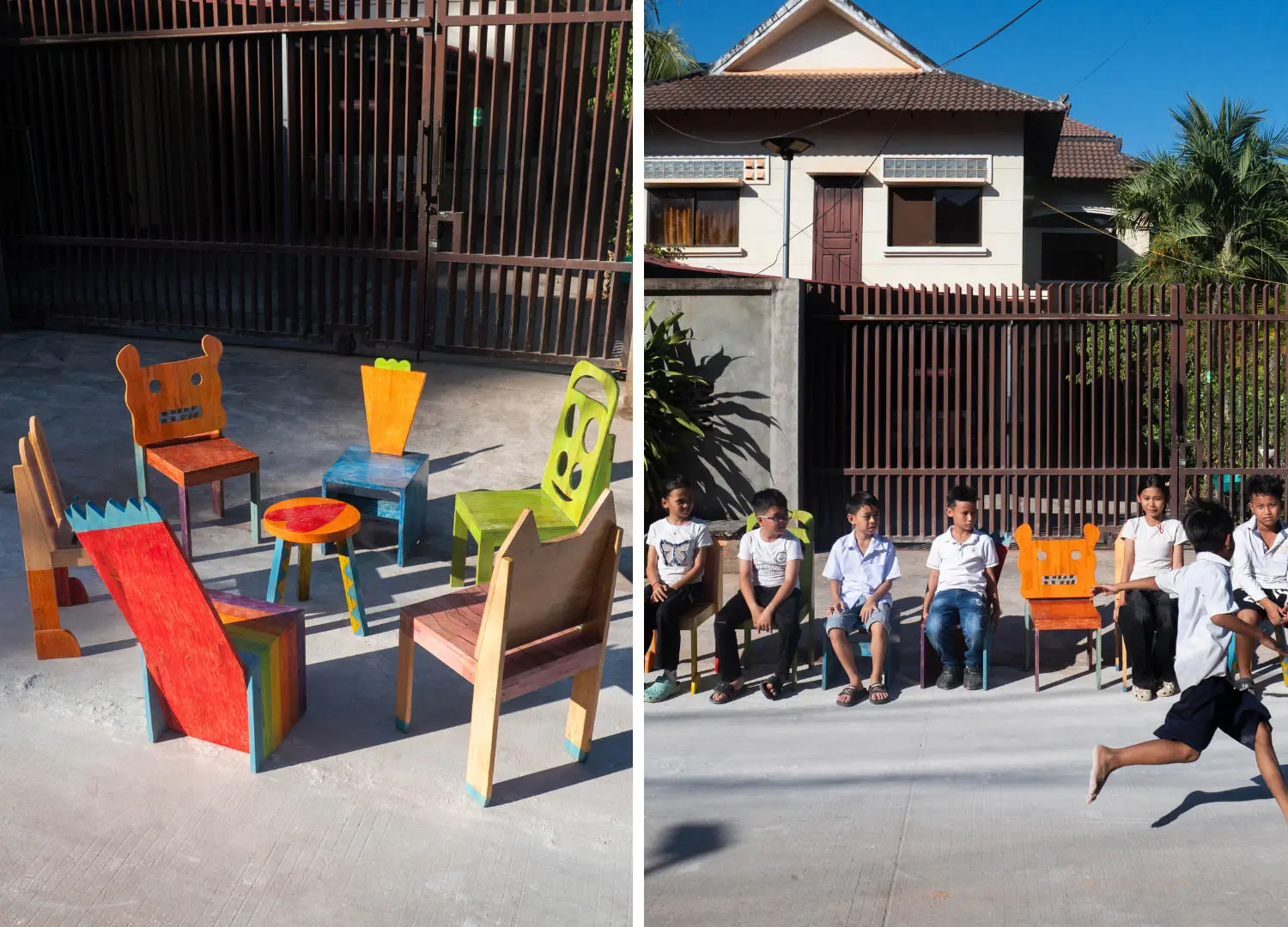 Chair for Kids by Taekhan Yun and the English School of Siem Reap, ©Taekhan Yun