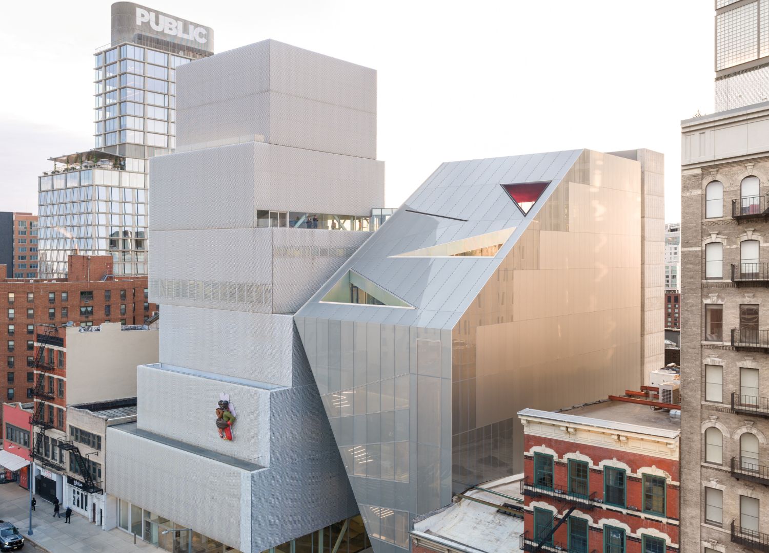 New Museum expansion by OMA © Jason O'Rear