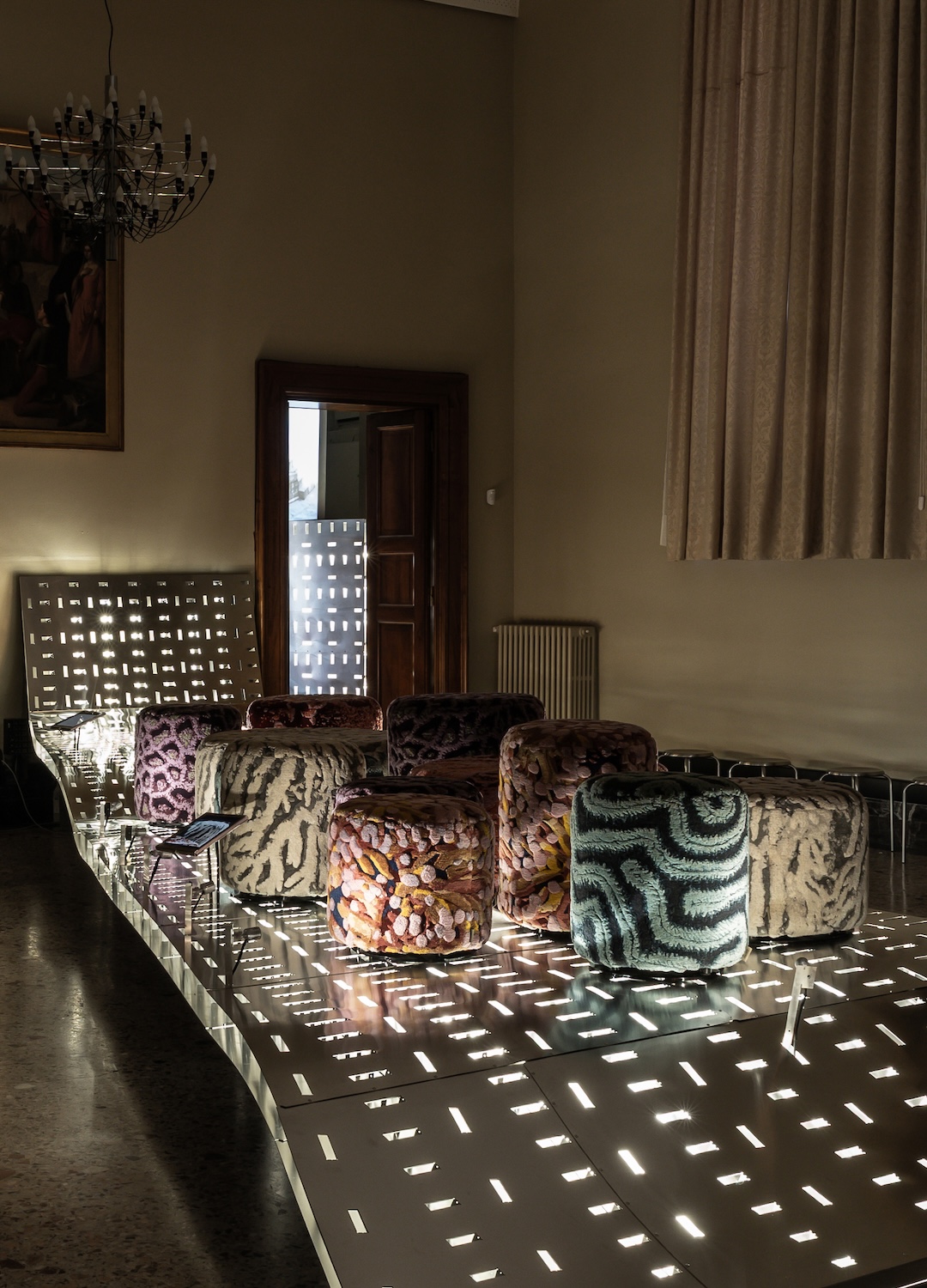 Jusoor Design Collections exhibition in Pinacoteca di Brera, Milan ©Jusoor Design Collections
