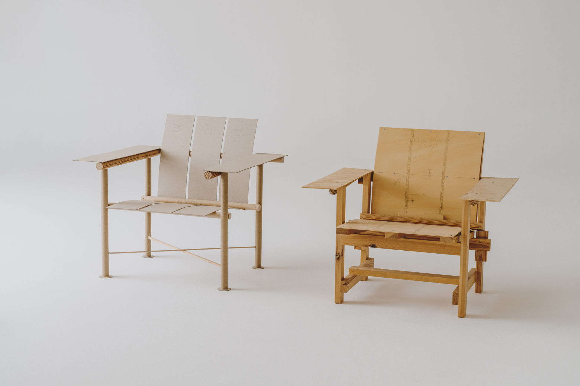 Palma chair prototypes, now in production for Sancal © Marc Morro