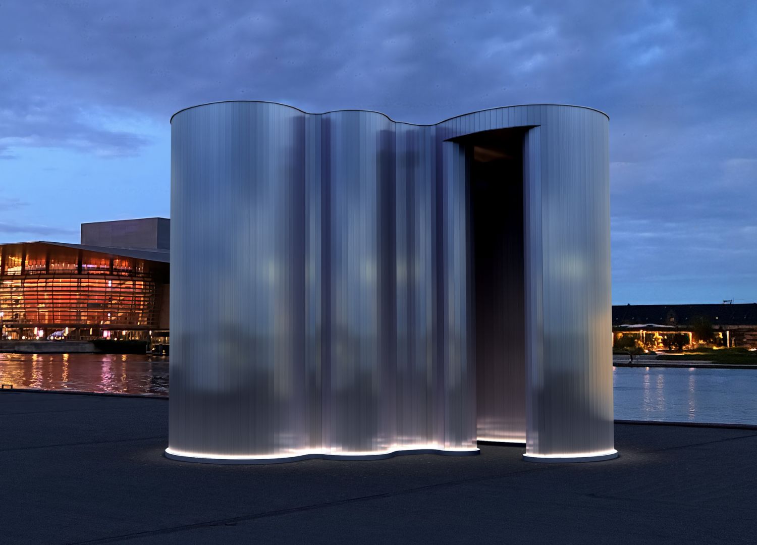 IITTALA Pavilion by IITTALA with Hydro, designed by TABLEAU CPH 3daysofdesign 2026