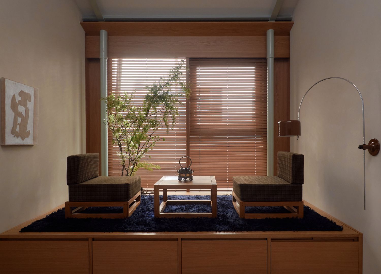 BioFluff's fur tatami mat in RedDuo Galleria © RedDuo Studio
