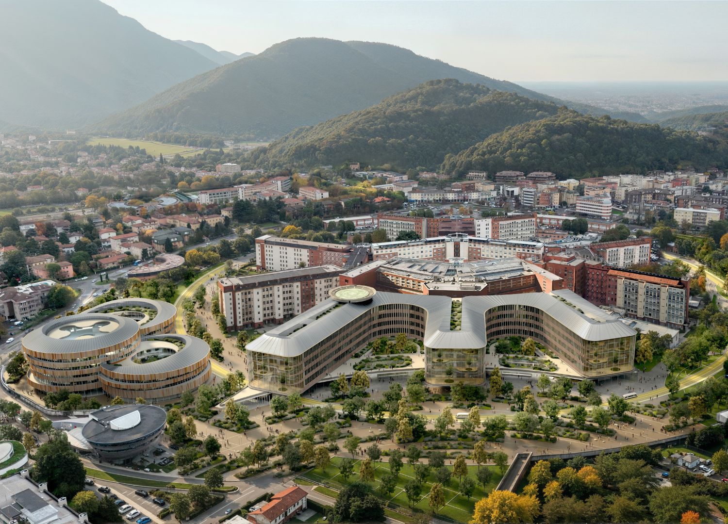 Spedali Civili di Brescia © Park