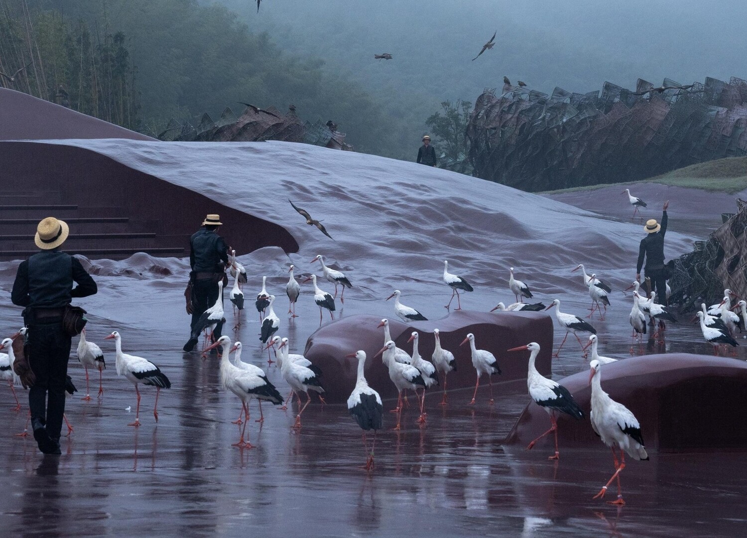 Earth Valley Theater by GOA_amphitheater in performance @ CHEN Xi Studio