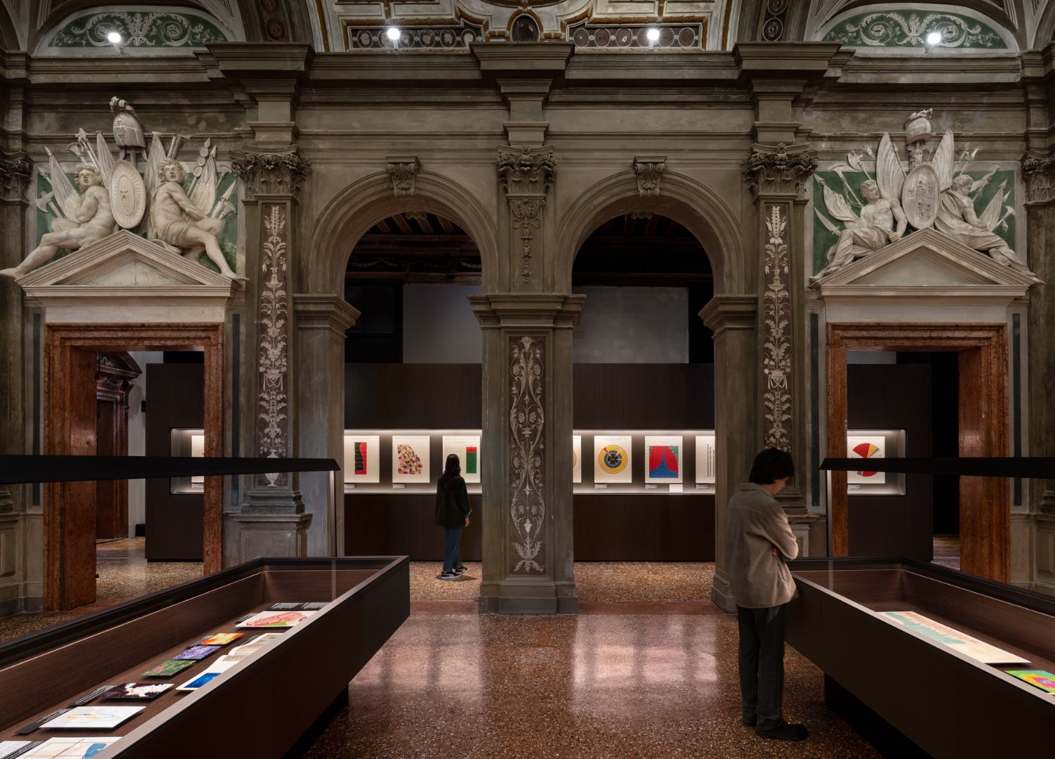 Exhibition views of “Diagrams_ A Project by AMO_OMA” Fondazione Prada, Venice Photo_ Marco Cappelletti Courtesy_ Fondazione Prada_data design