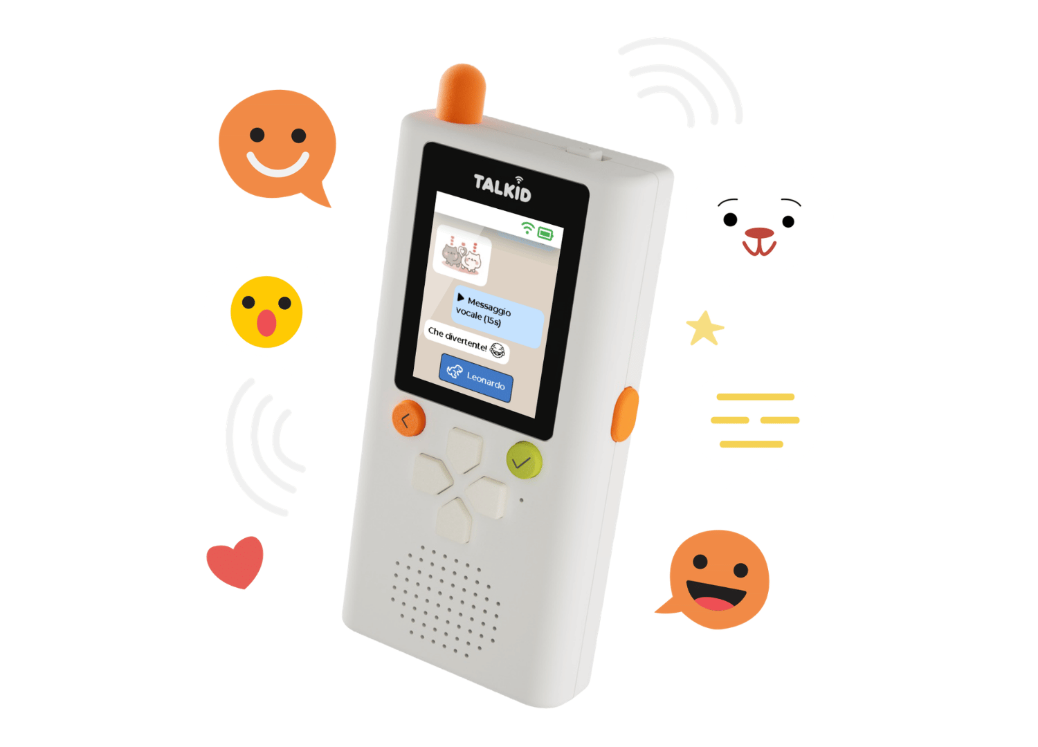 Talkid, children walkie-talkie