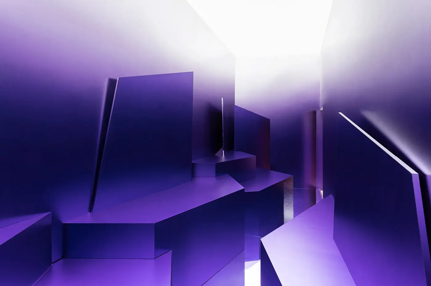Get lost in the mystical purple-shaded world of Skychrome