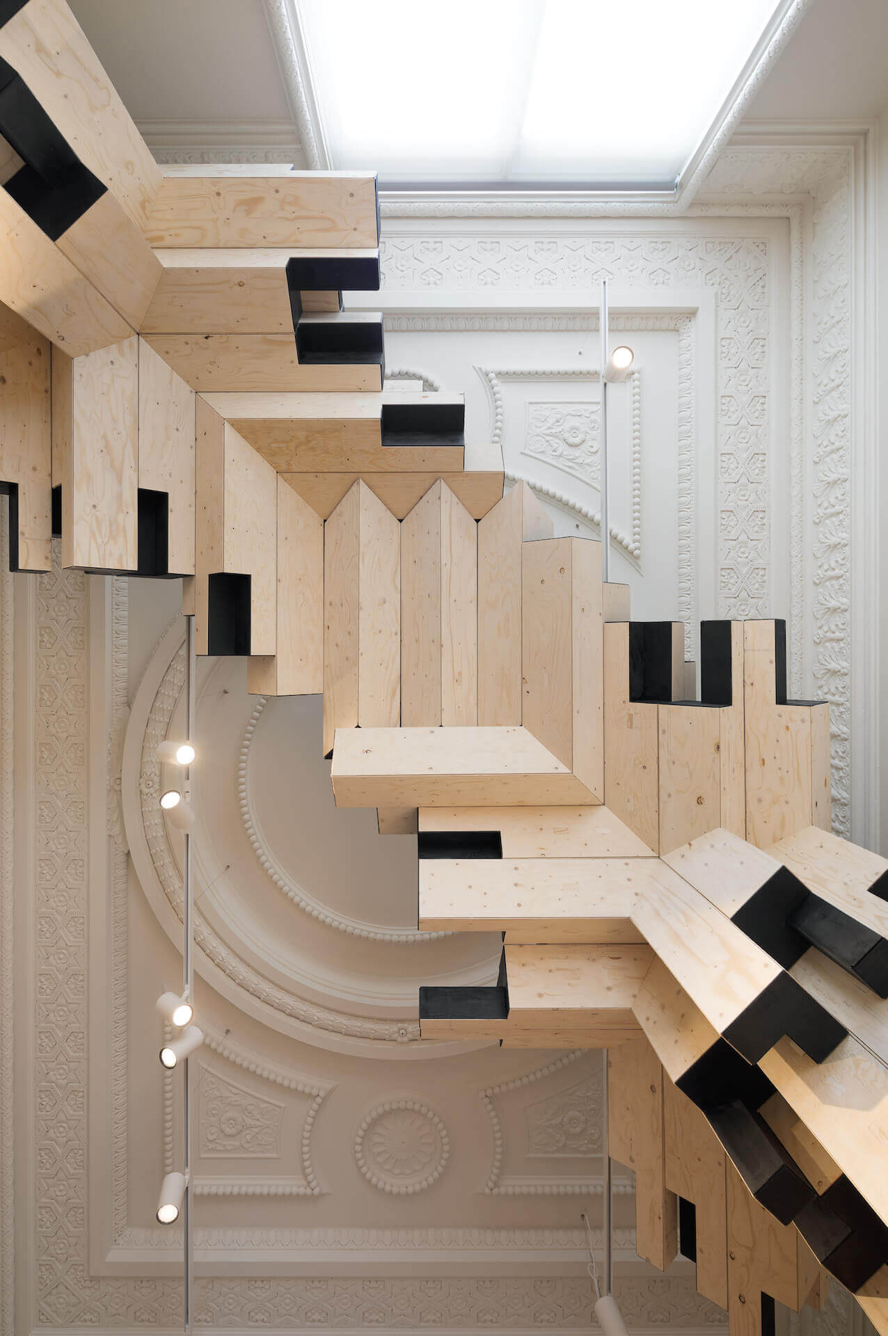 Gilles Retsin - Royal Academy structure