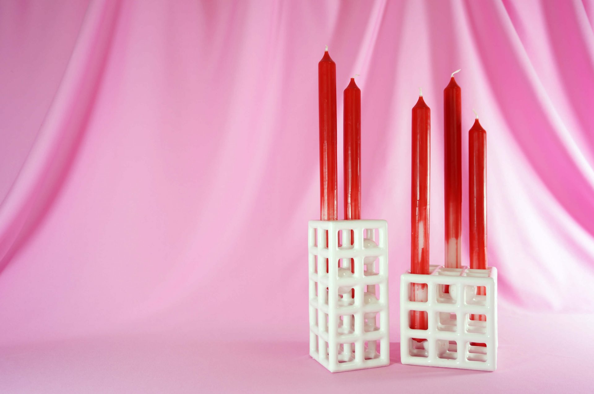 Matrix Candle Holders by Antipop