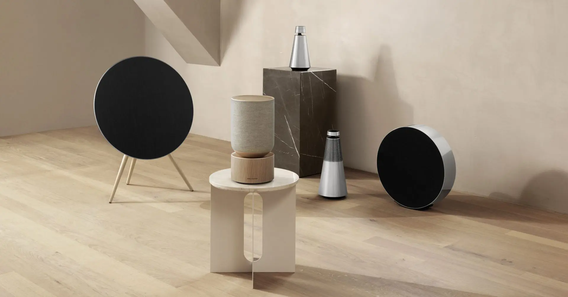 Gray Beosound Balance in setting by LAYER for Bang & Olufsen