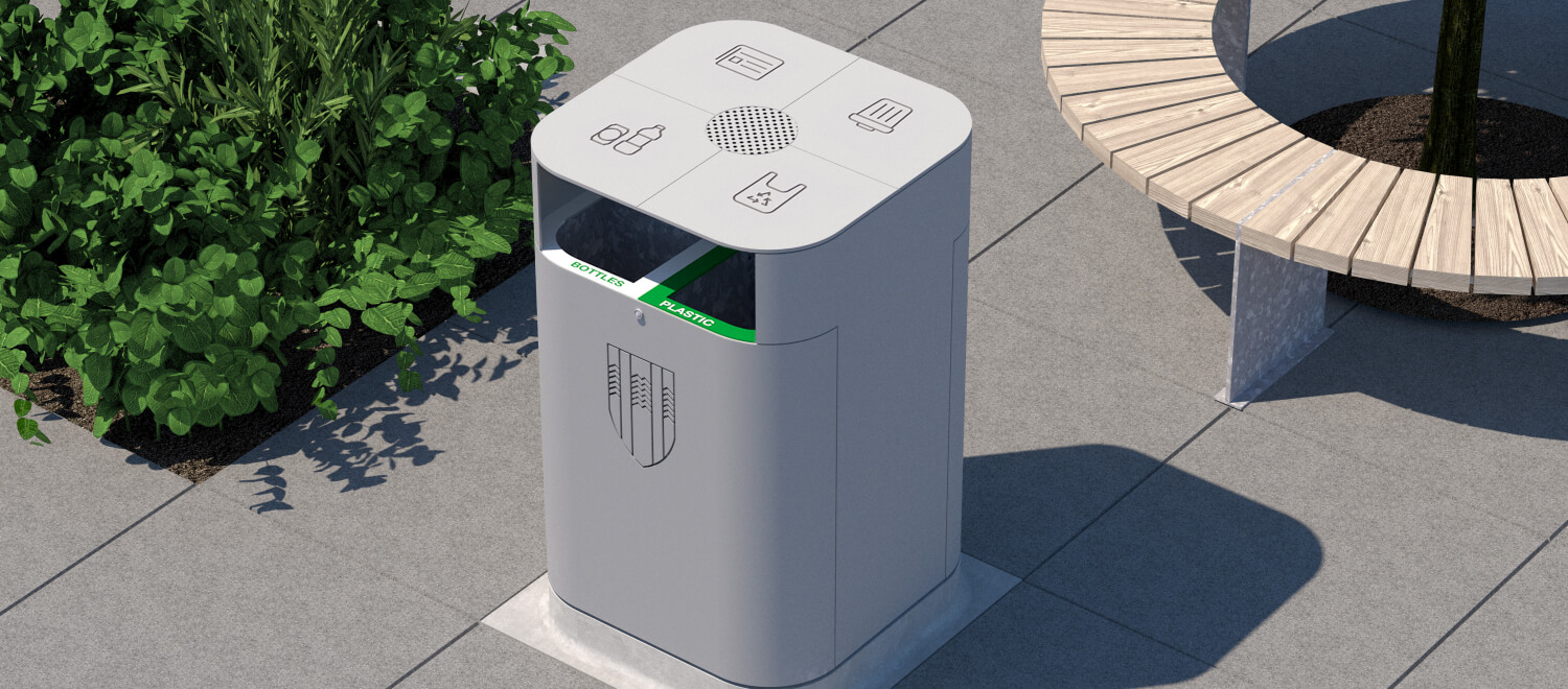 Design March 2020 trash bin