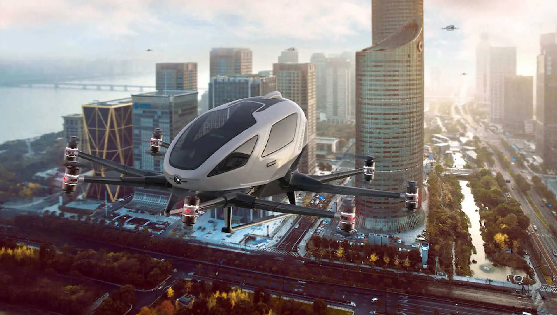 EHang AAVs takes urban mobility to the air