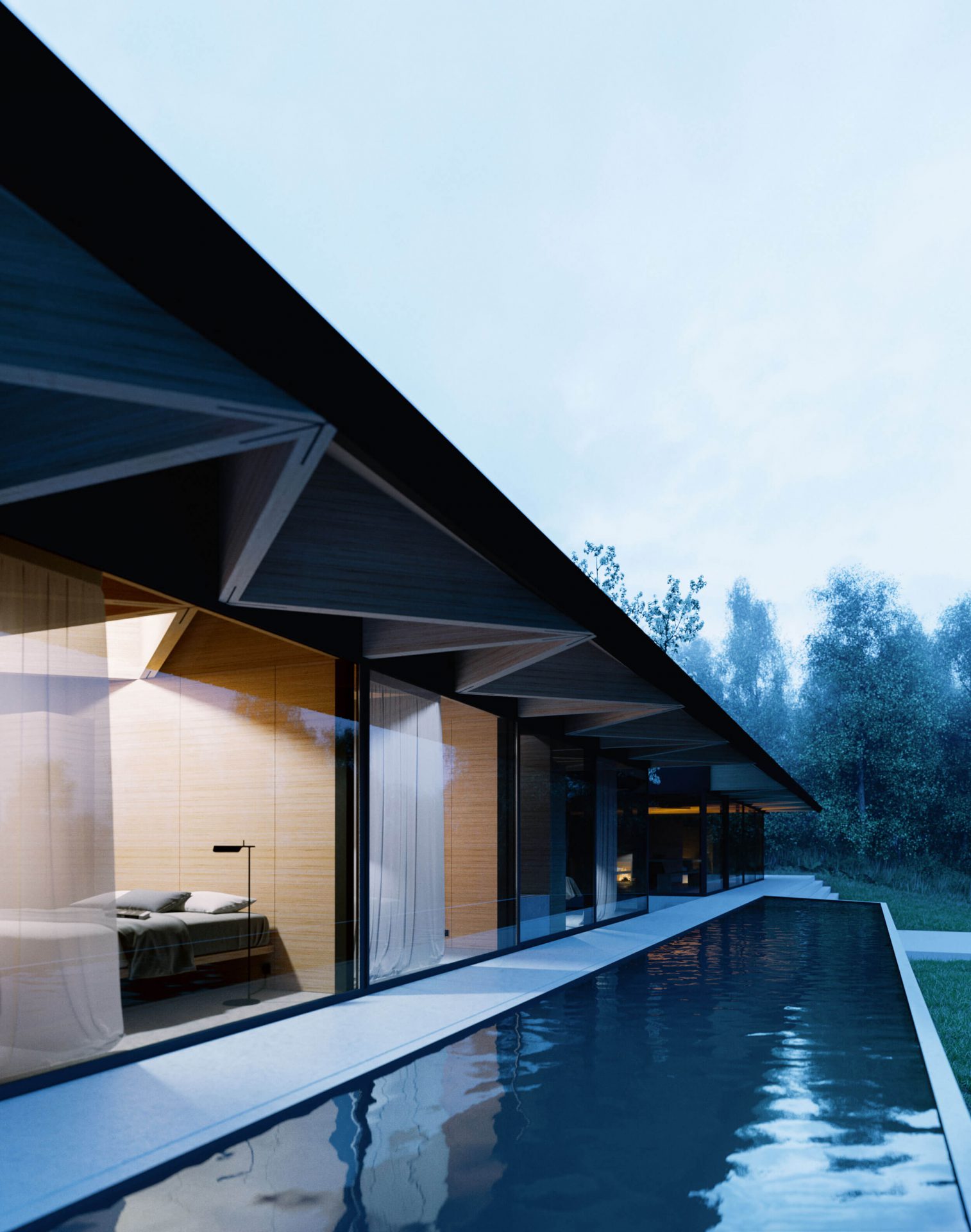 Hyde + Hyde Architects - House pool