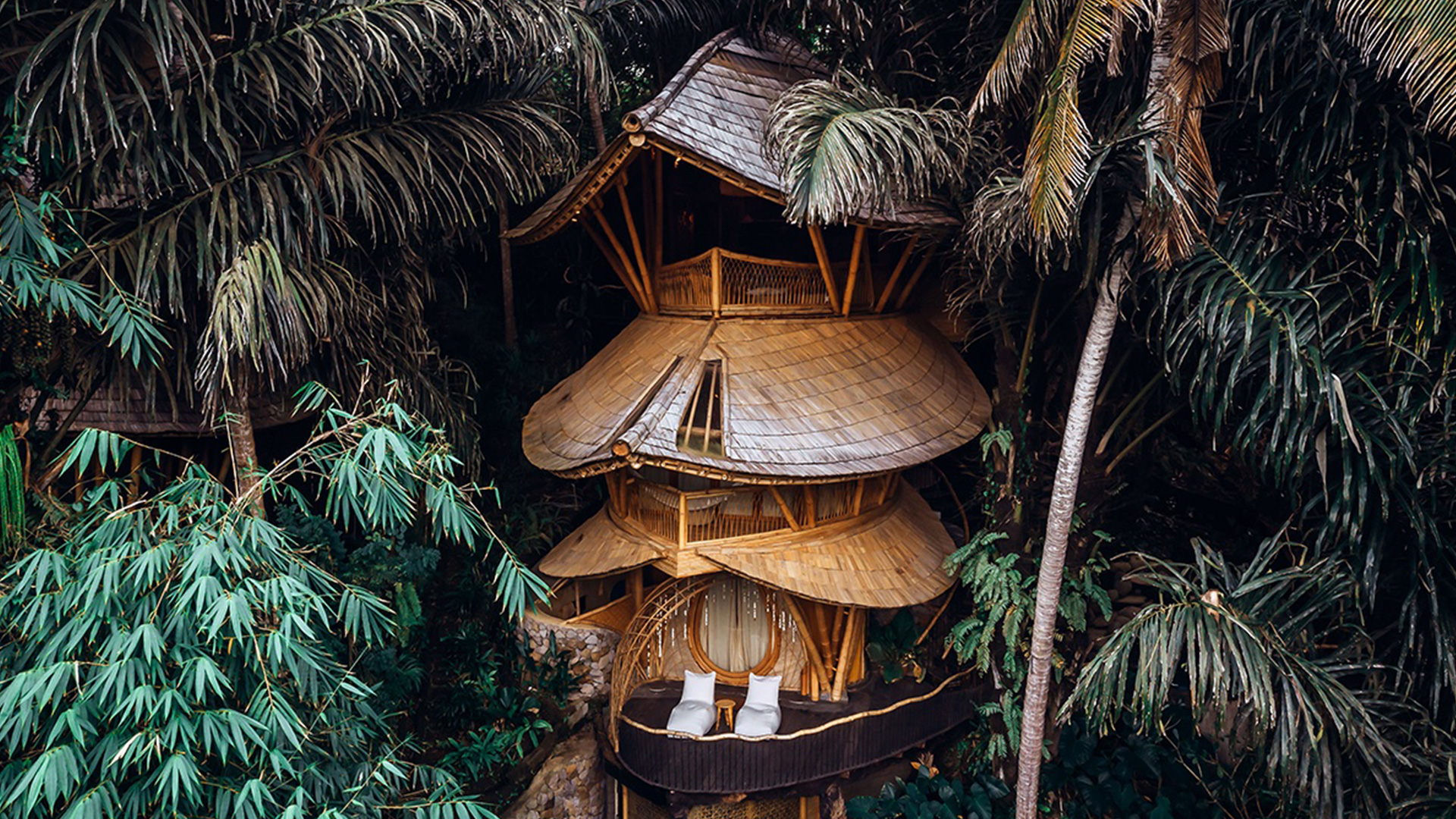 Bamboo house design: here is the story of IBUKU : DesignWanted