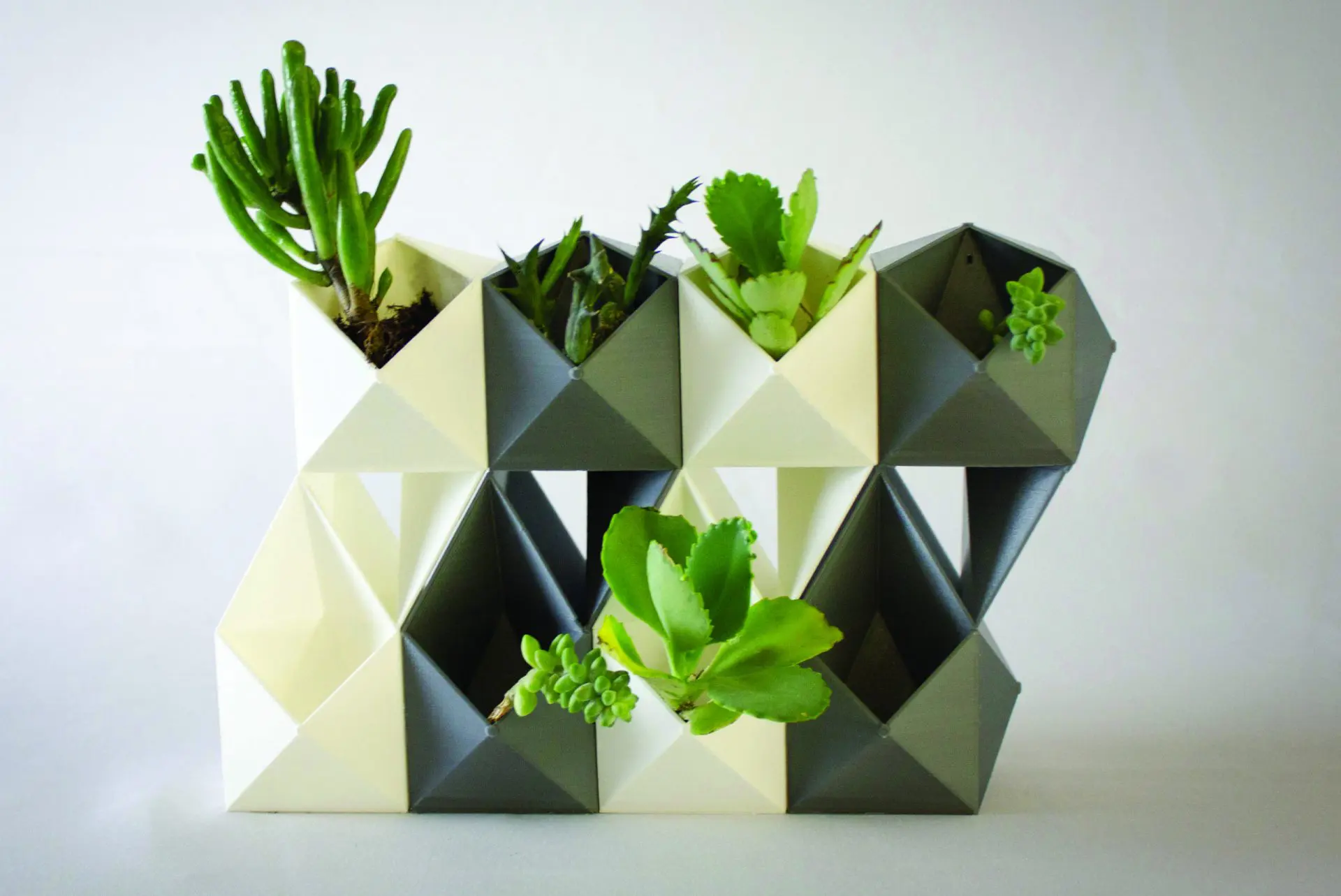 YX planter for endless compositions by Ernesto Pastore