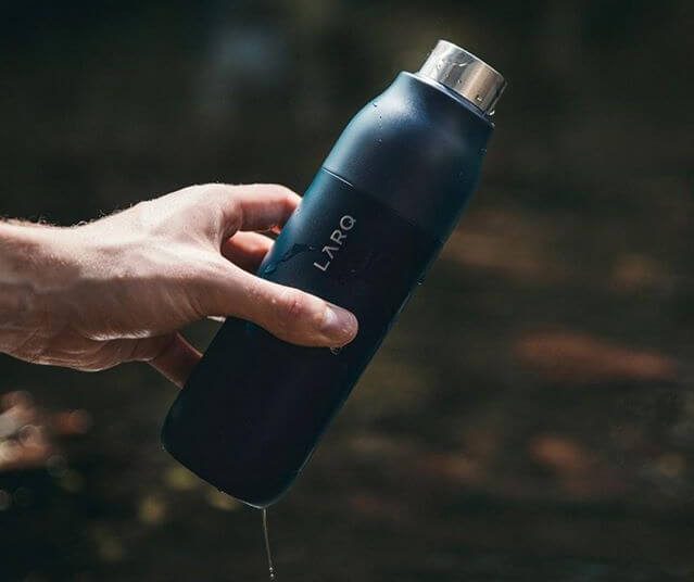LARQ Bottle by LARQ eradicate bacteria and germs in only 60 seconds