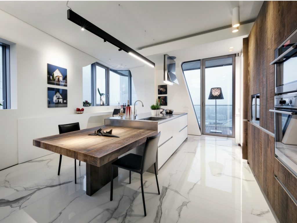 Penthouse One-11 by Milan Contract District _ CityLife by Zaha Hadid Architects _ Milan _ kitchen