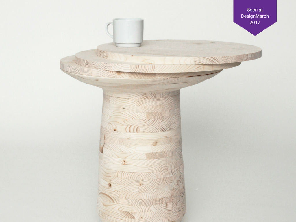 Playwood table by Silvia Knueppel