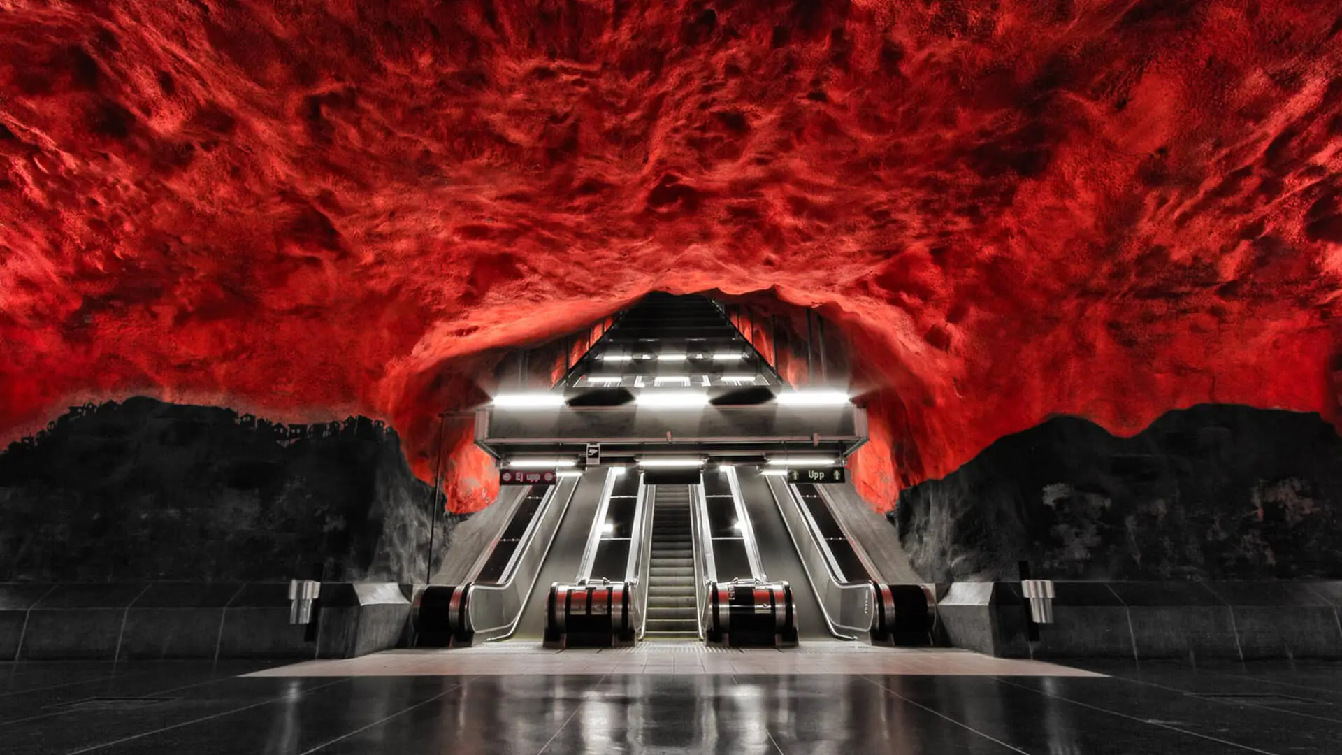stockholm subway solna centrum