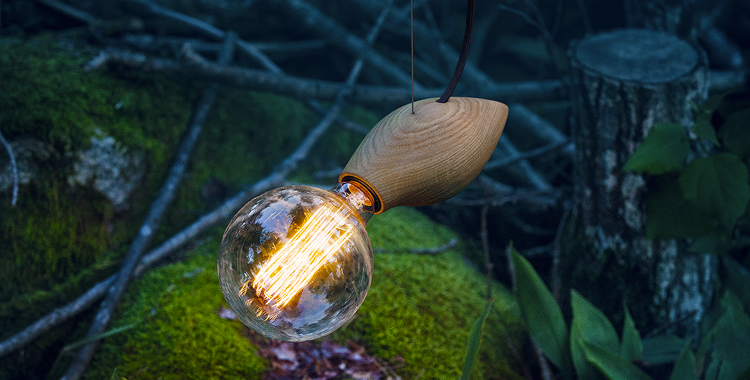 Swarm lamp by Jangir Maddadi - Forest
