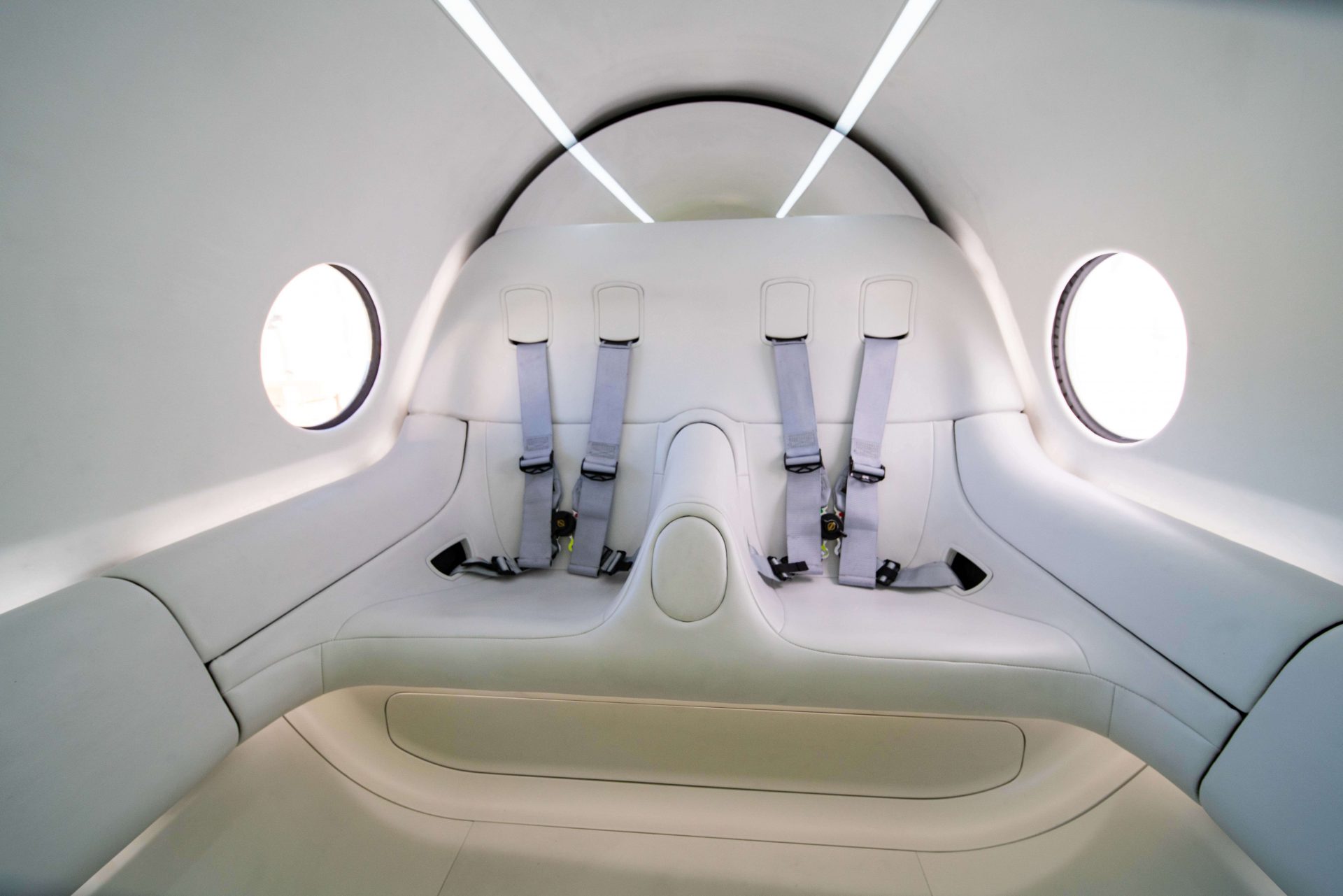 Virgin Hyperloop - cabin interior