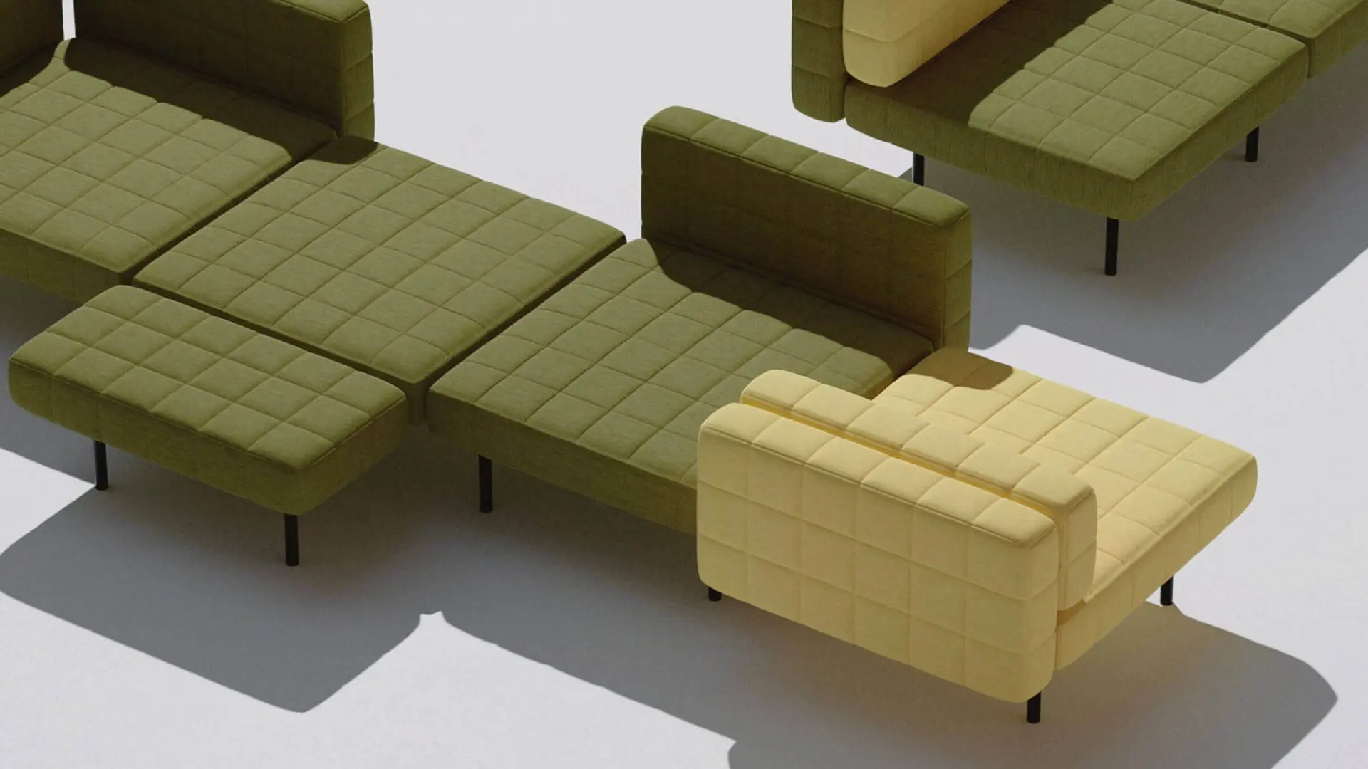 Voxel sofa by BIG for Common Seating