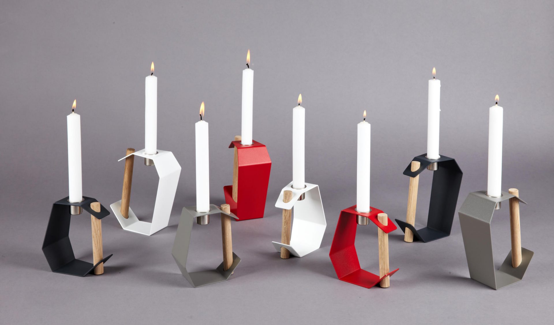 Candle holders by Dögg