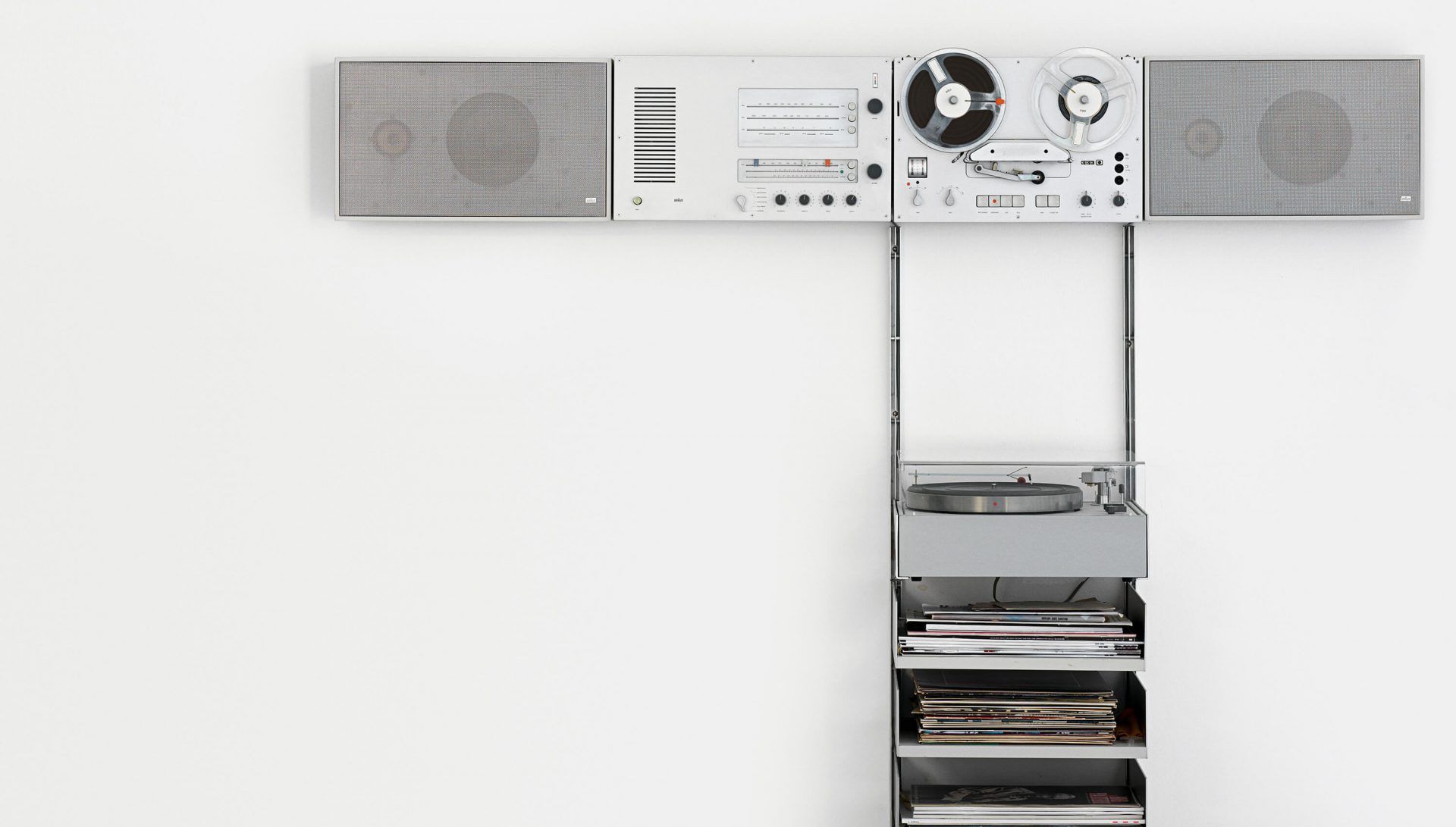 dieter rams L45 Speakers, TS45, TG60 wall mount sound system