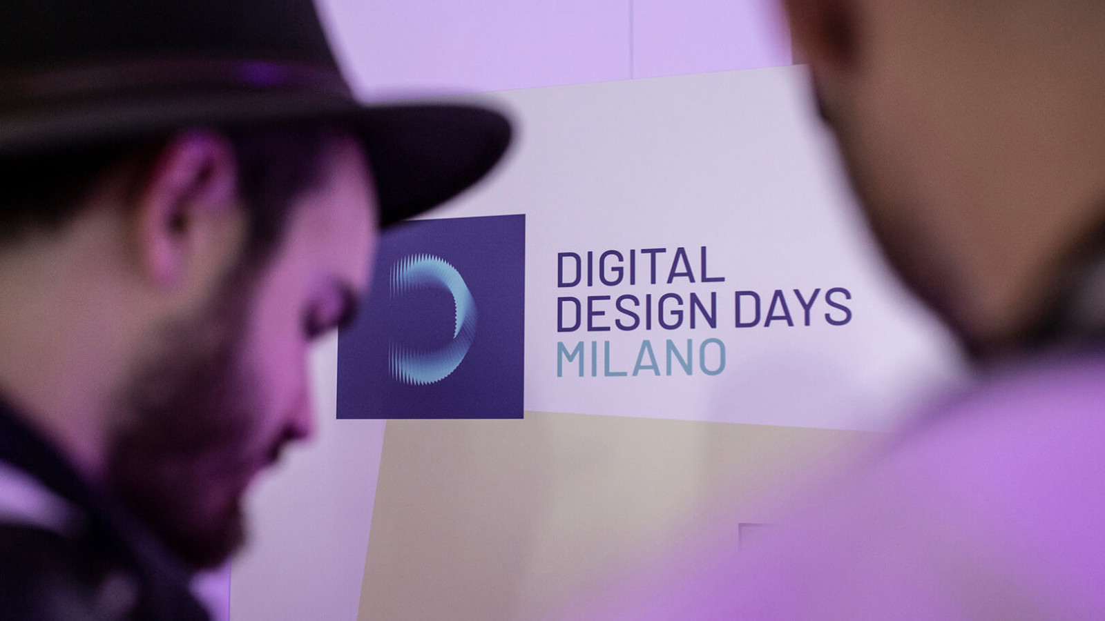 Digital Design Days - logo on purple