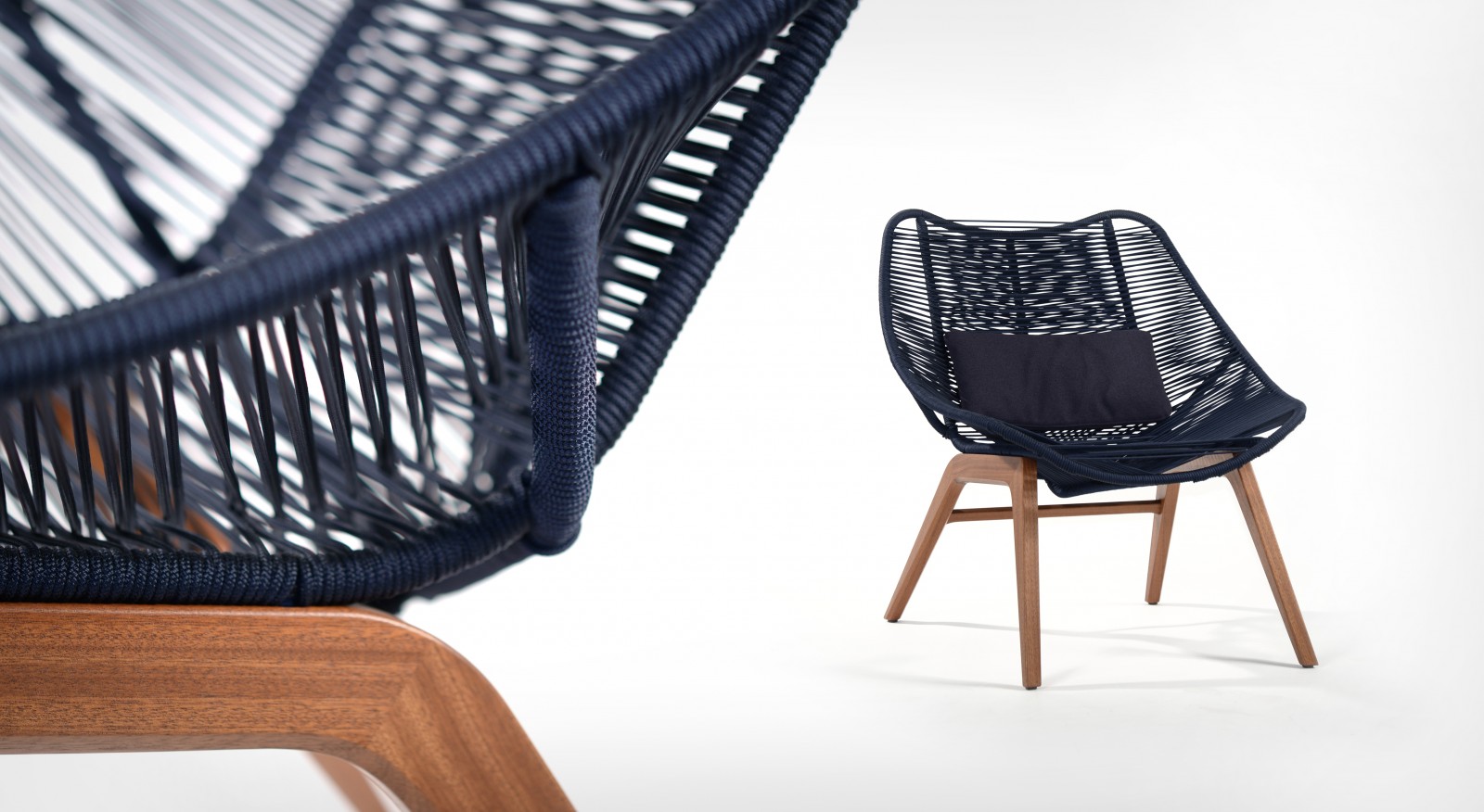 Wishbone chair is inspired by nautical aesthetics