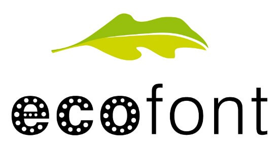 Graphic Design - eco font