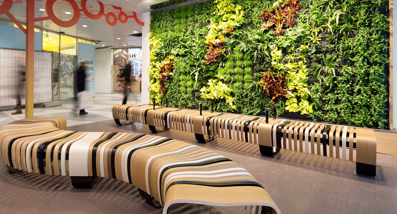 Green Furniture Concept - modular bench