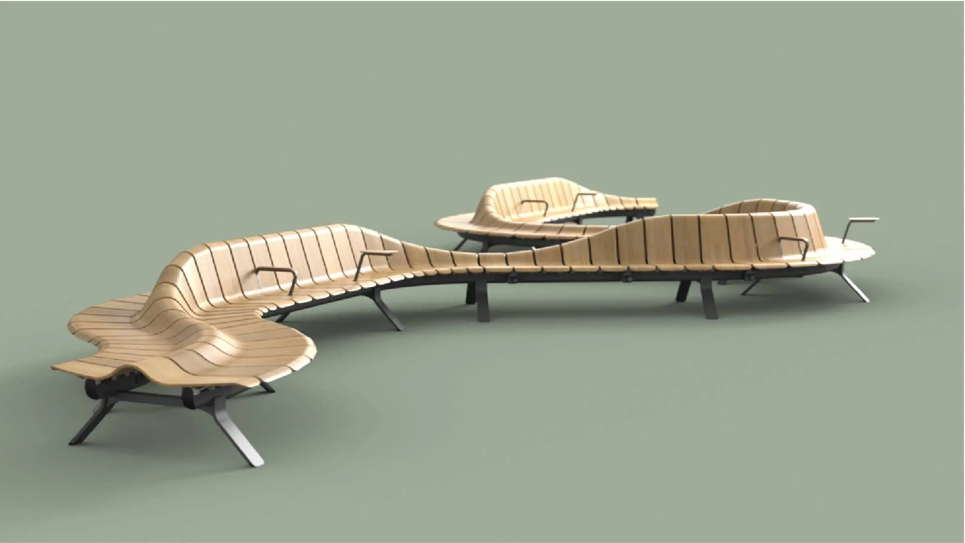 Green Furniture Concept - Ascent series