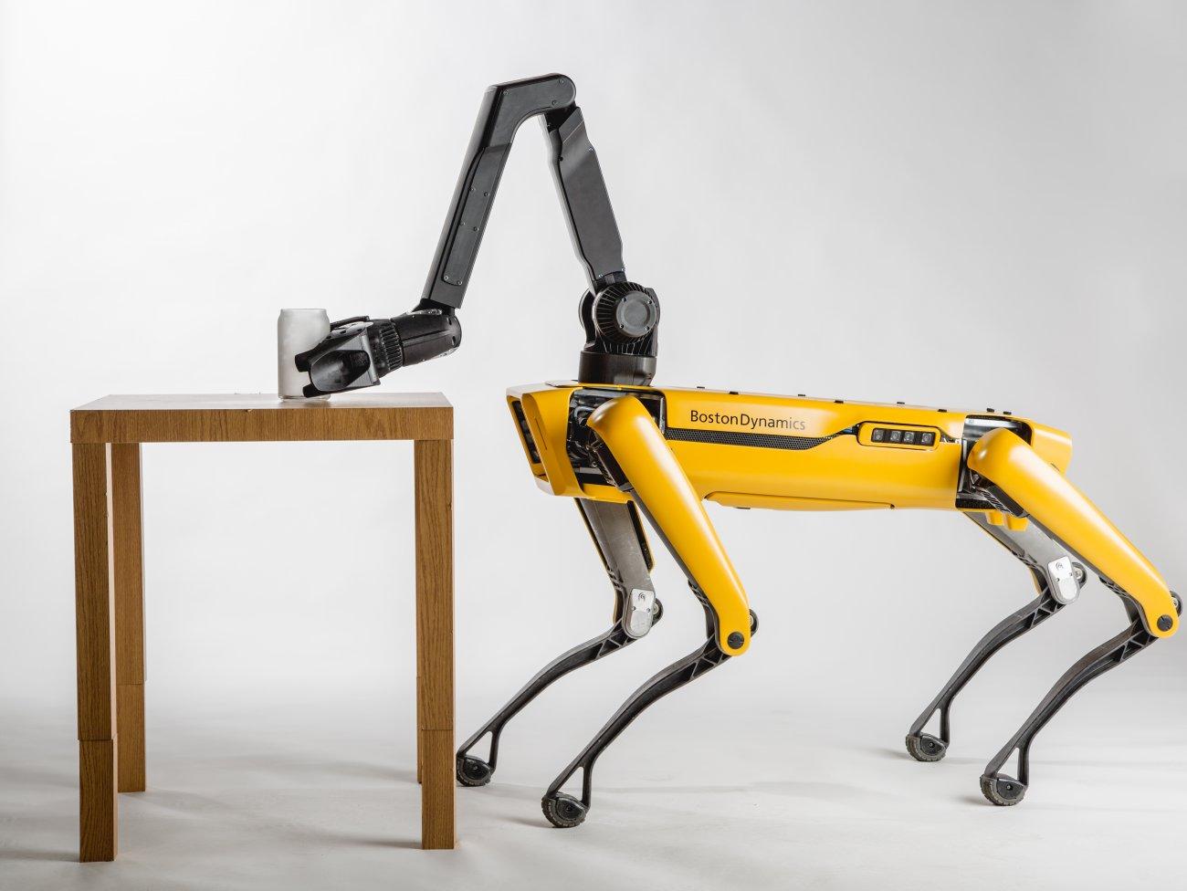 Spot: Boston Dynamics is selling a yellow four-legged robot : DesignWanted