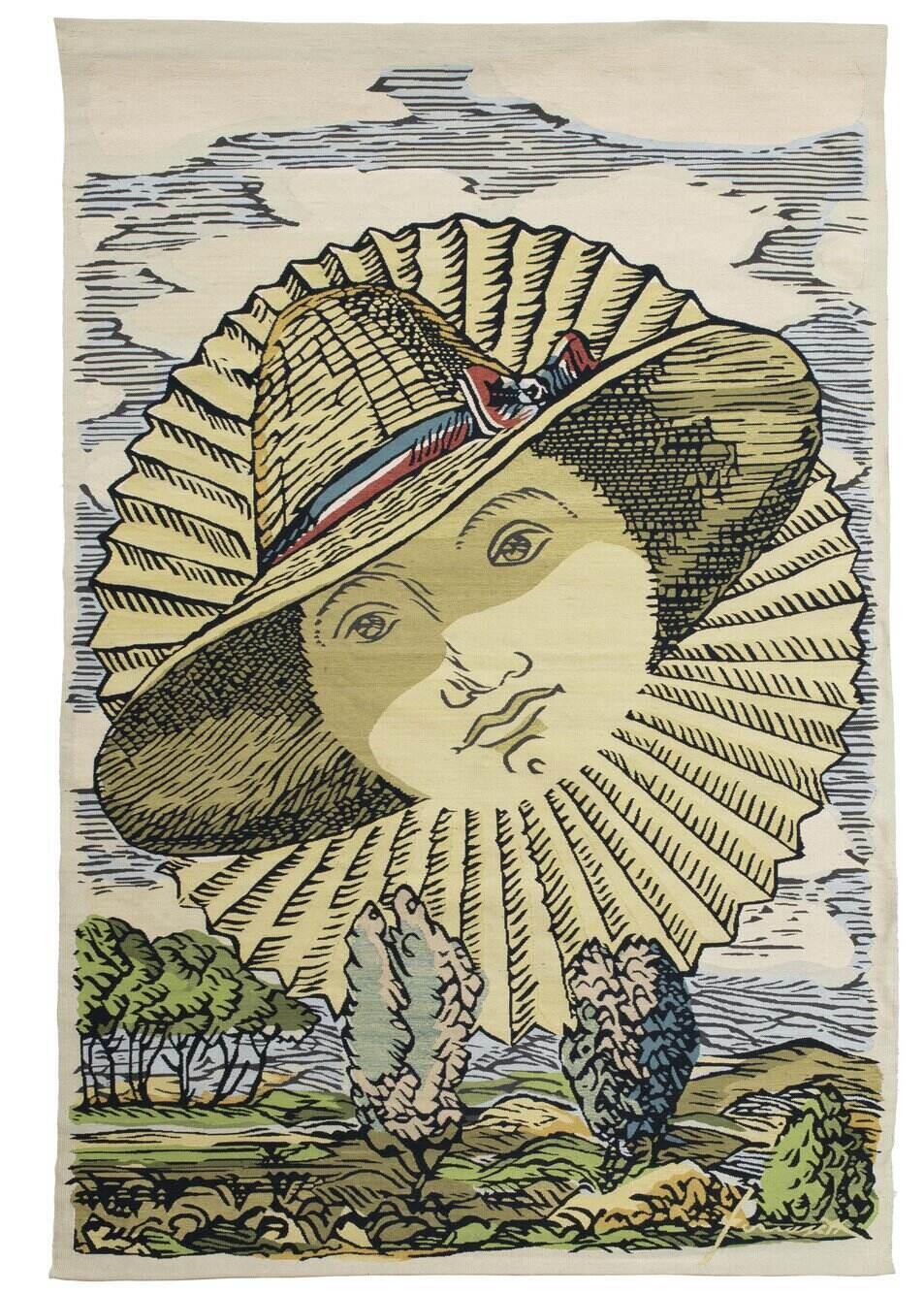 Sun Gerusalemme Poster by Piero Fornasetti for sale at Pamono