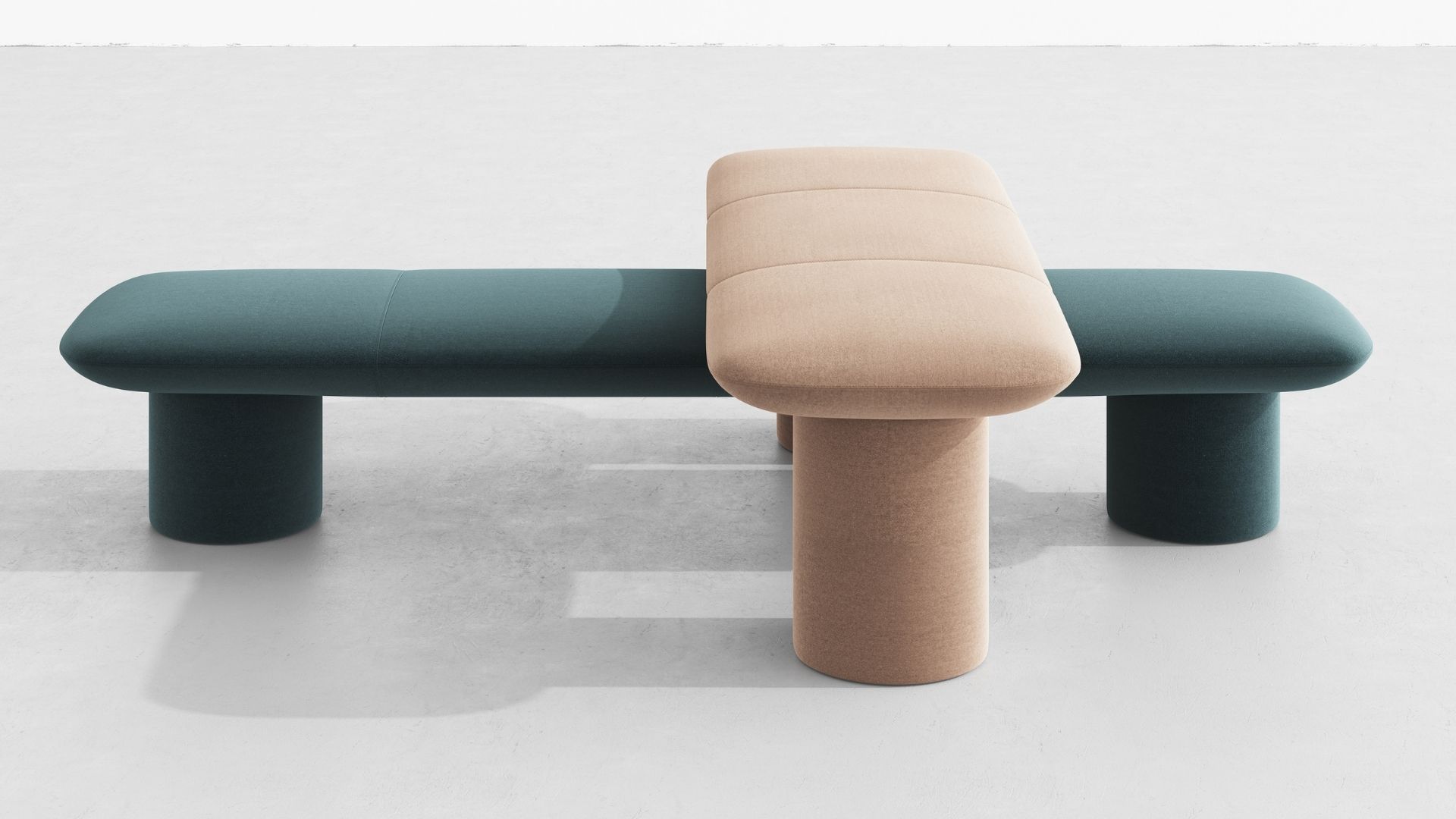 Levels _ Modular bench _ Form Us With Love _ +Halle