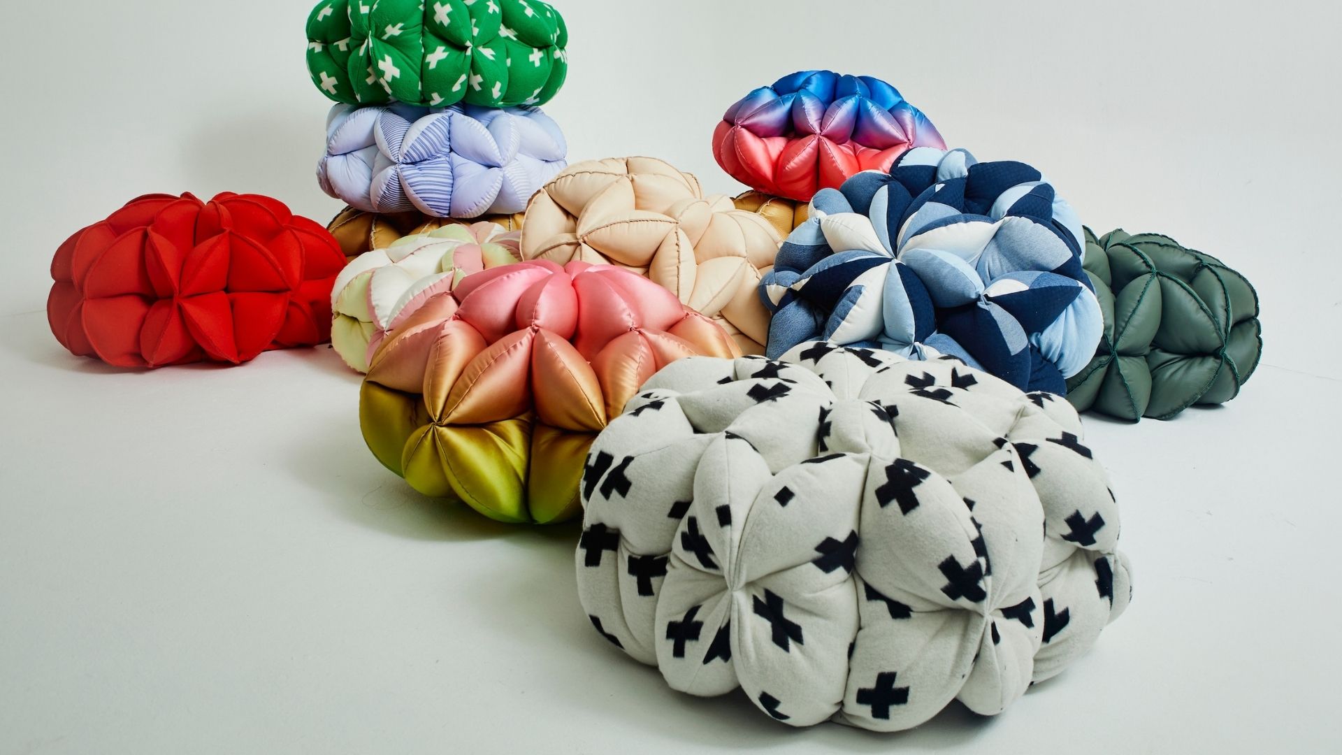 Lumi Pouf by Lisa Hilland for NK Inredning _ Stockholm Design Week 2022