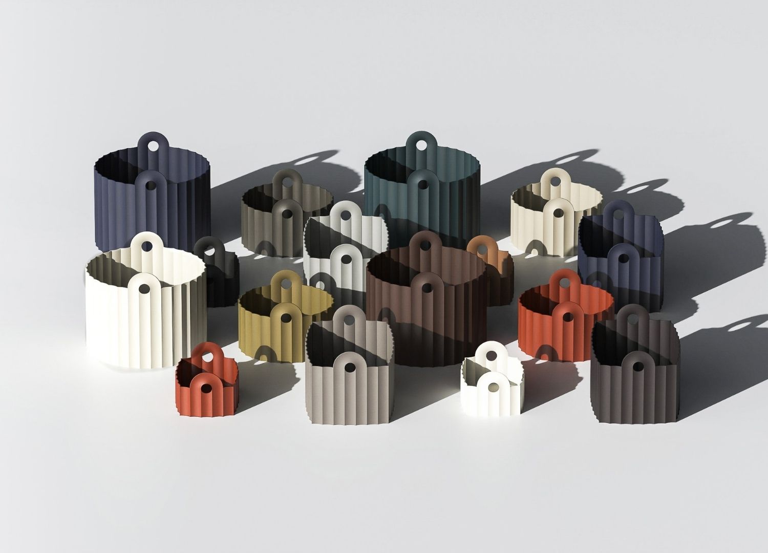 Column Baskets by Venco Design Studio 