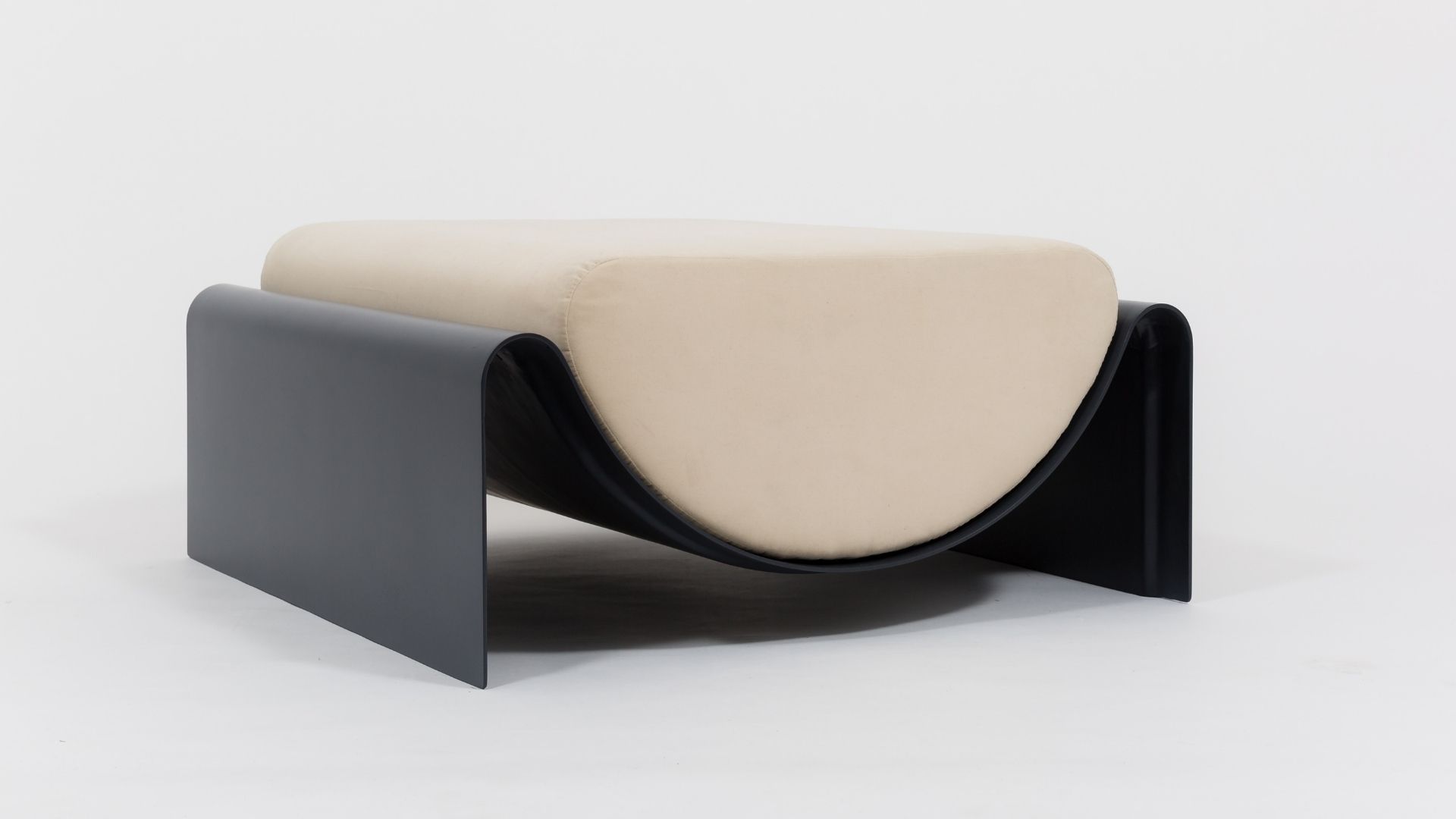 Eclipse Ottoman by Asa Pingree _ Foam & Fibreglass