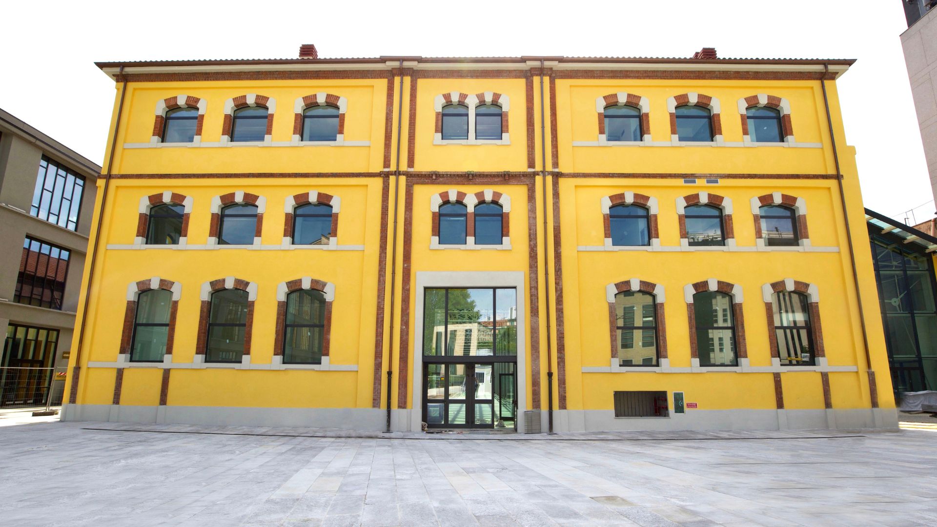 ADI Design Museum facade - Interview Luciano Galimberti