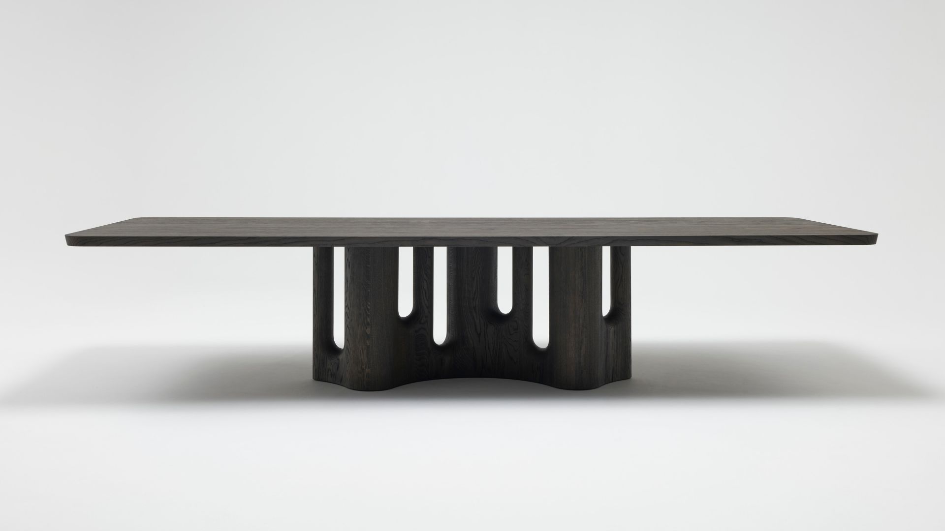 NIN Table Collection by Delcourt collection - wood working - Milan Design Week 2023