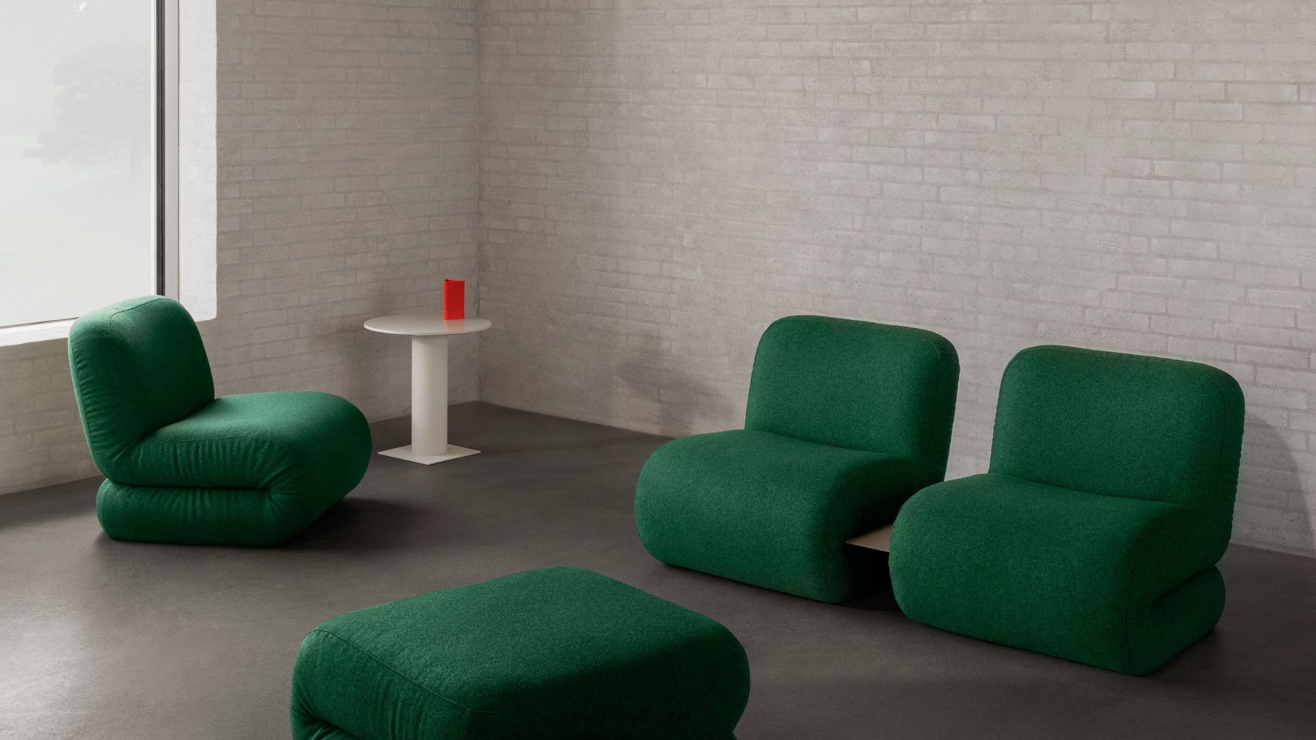 Bau modular seating by Note design studio for Lammhults
