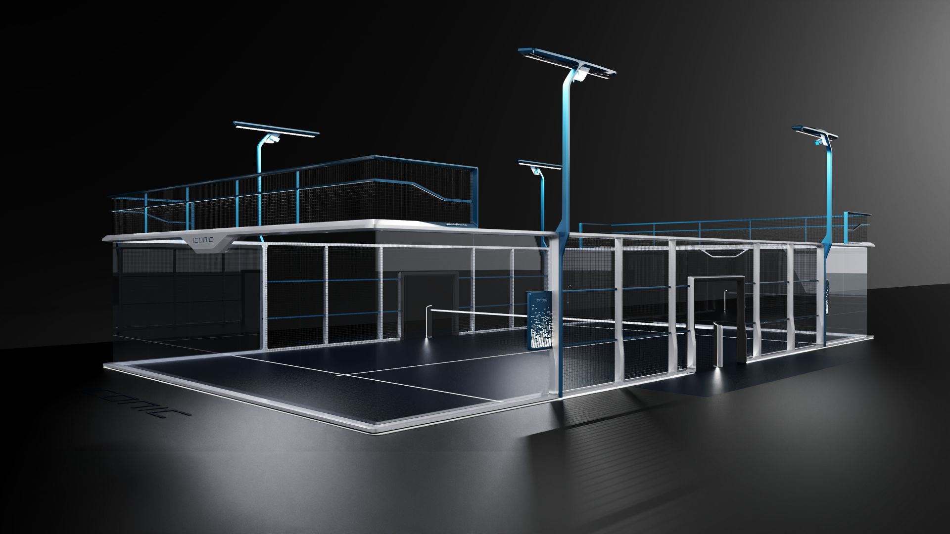 Iconic Padel Court by Pininfarina _ sports design