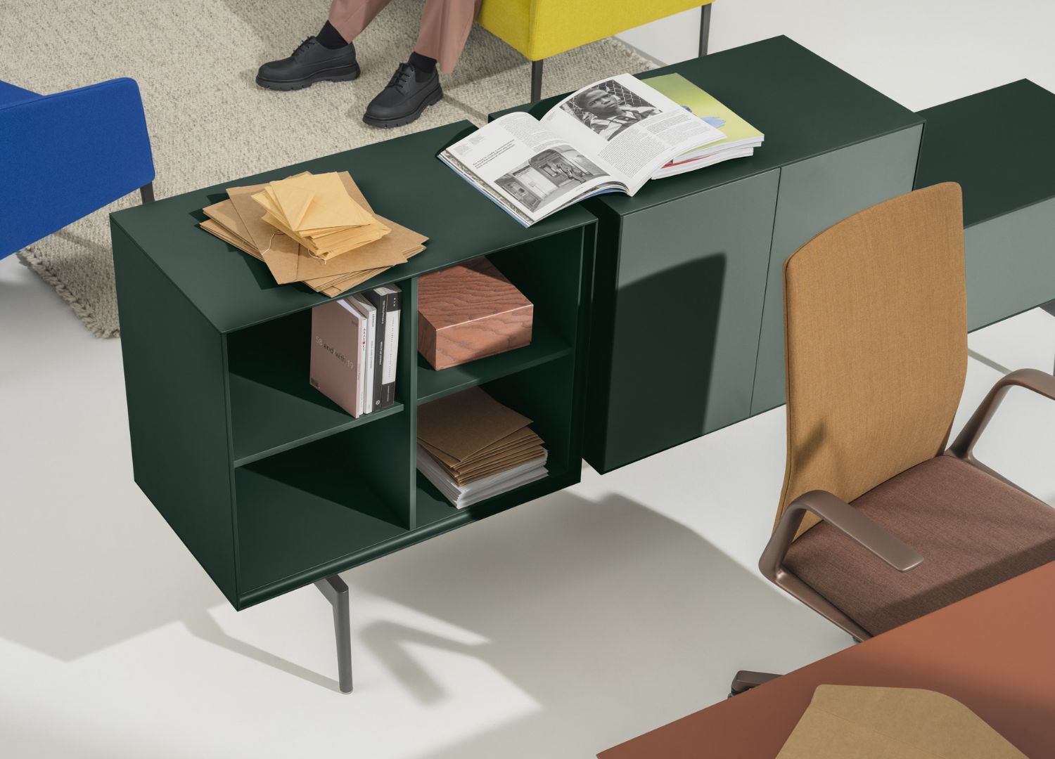 Semiton furniture collection by Arper _ a system built with flexibility in mind