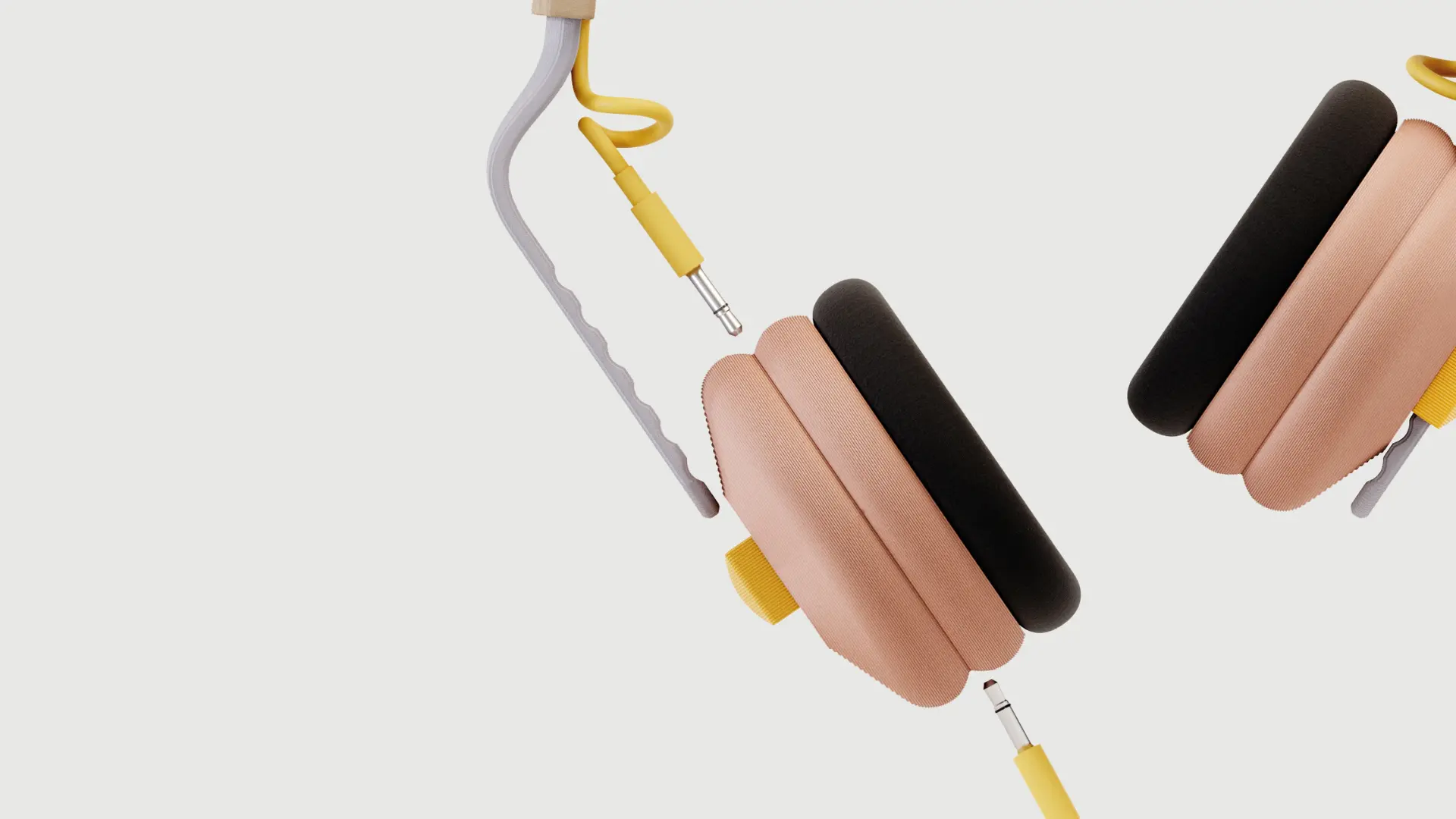 Kibu headphones for children that can be built, repaired and recycled fuss-free
