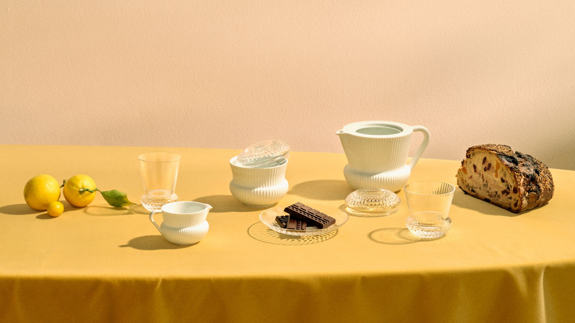 Apollo tè collection: crystal elegance meets tea tradition : DesignWanted