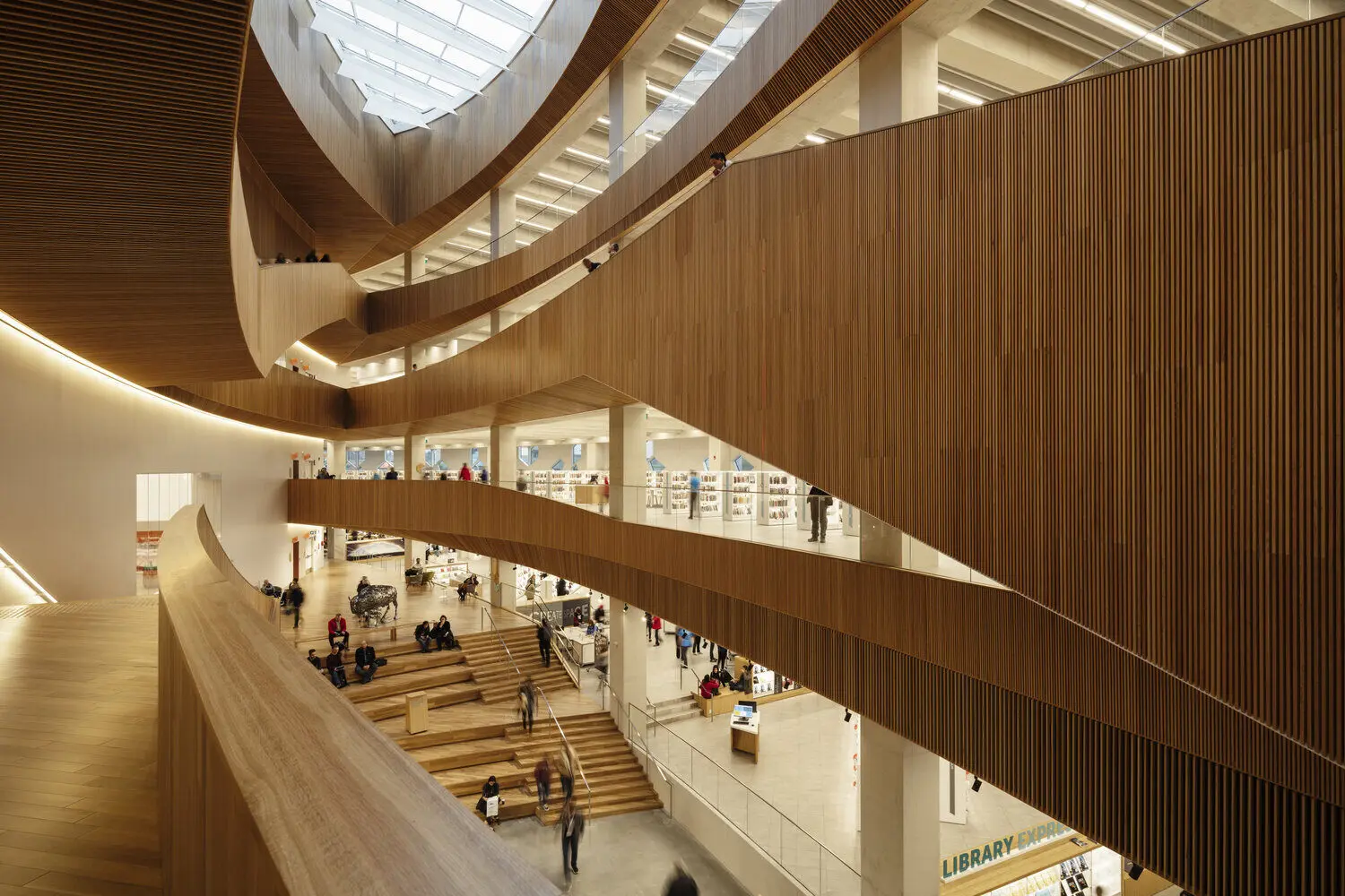 Calgary Central Library by Snøhetta - Courtesy of Snøhetta