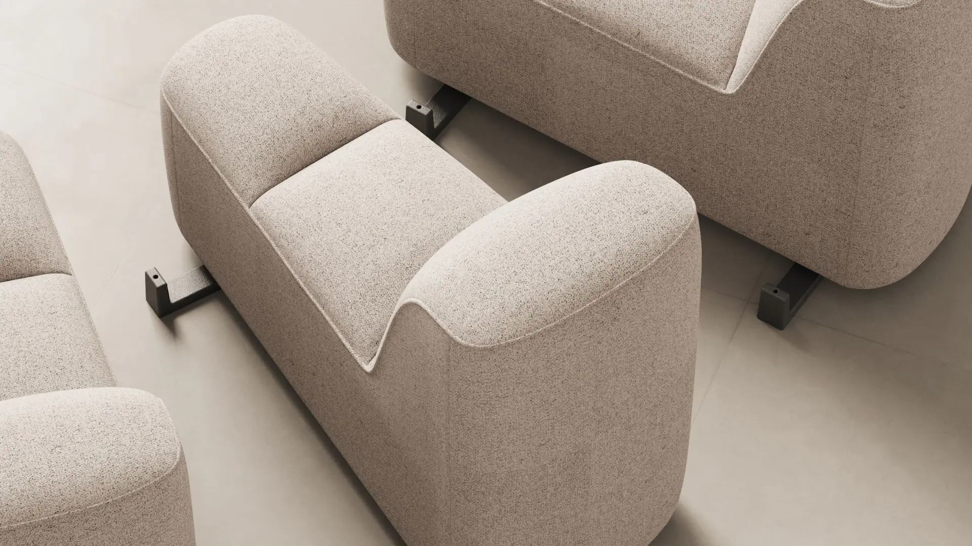 Array modular sofa by Snohetta for MDF Italia - cover