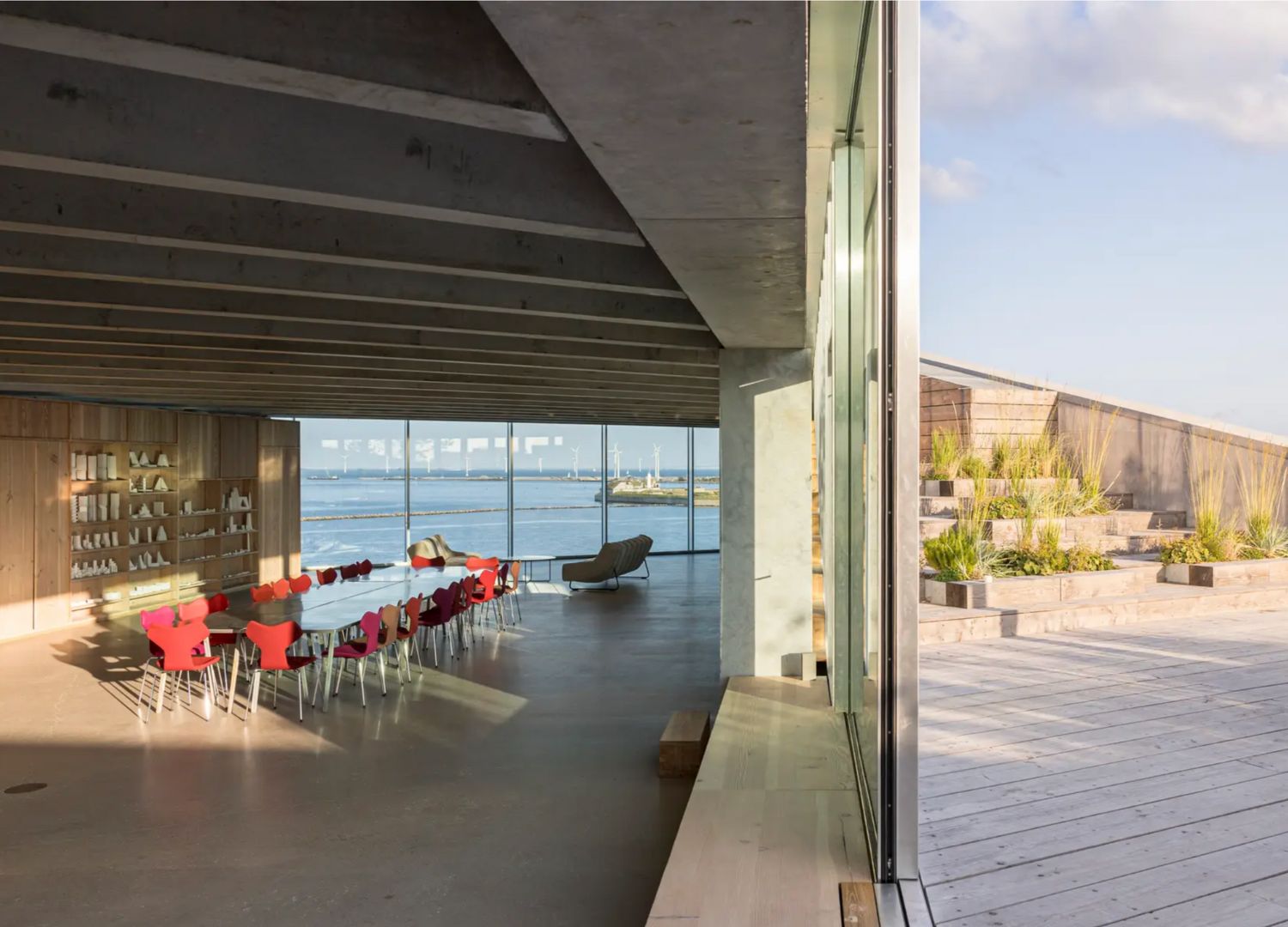 Bjarke Ingels Group’s new Copenhagen headquarters has vegetation integrated throughout the building. © Bjarke Ingels Group